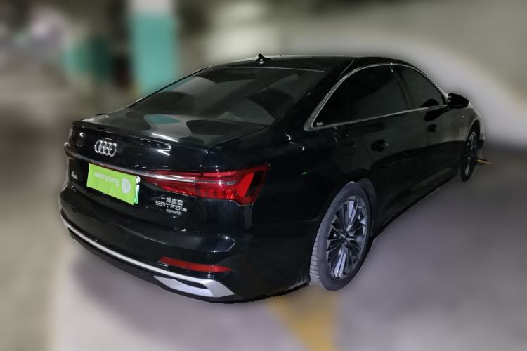 Used Audi A6L New Energy 2020 55 TFSI e quattro Rear Right 45 Deg