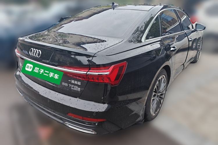 Used Audi A6L New Energy 2020 55 TFSI e quattro Rear Right 45 Deg