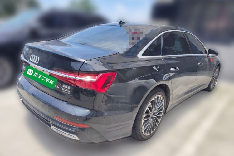 Used Audi A6L New Energy 2020 55 TFSI e quattro Rear Right 45 Deg