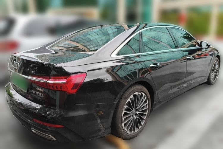 Used Audi A6L New Energy 2020 55 TFSI e quattro Rear Right 45 Deg