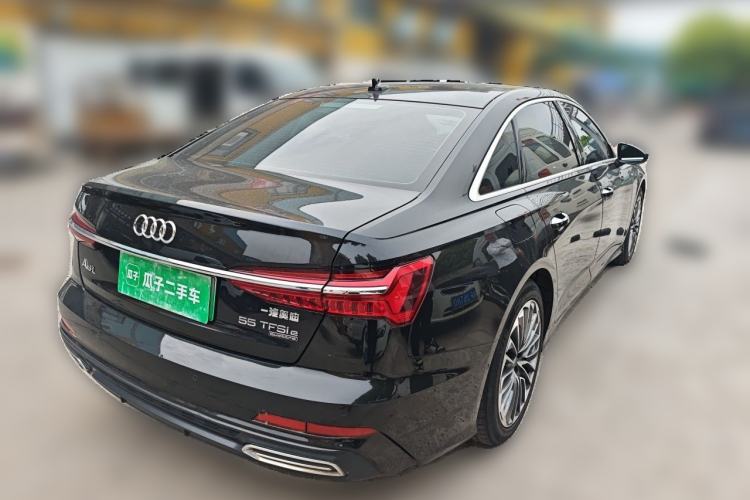 Used Audi A6L New Energy 2020 55 TFSI e quattro Rear Right 45 Deg