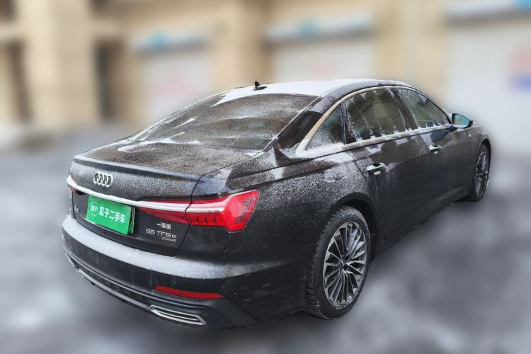 Used Audi A6L New Energy 2020 55 TFSI e quattro Rear Right 45 Deg