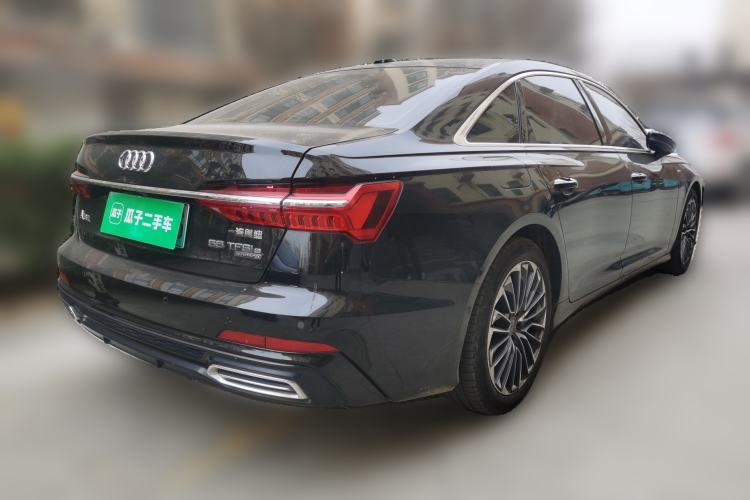 Used Audi A6L New Energy 2020 55 TFSI e quattro Rear Right 45 Deg