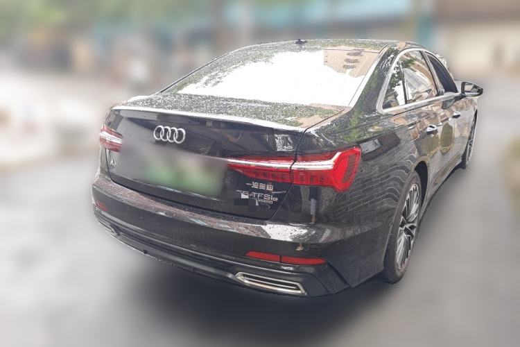 Used Audi A6L New Energy 2020 55 TFSI e quattro Rear Right 45 Deg