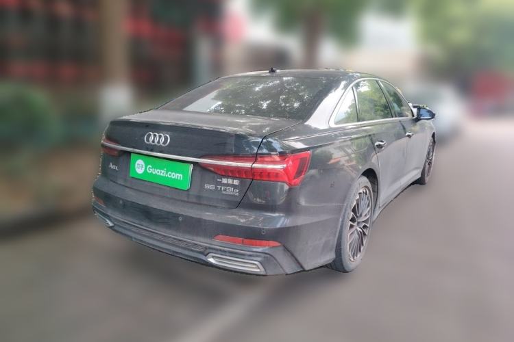 Used Audi A6L New Energy 2020 55 TFSI e quattro Rear Right 45 Deg