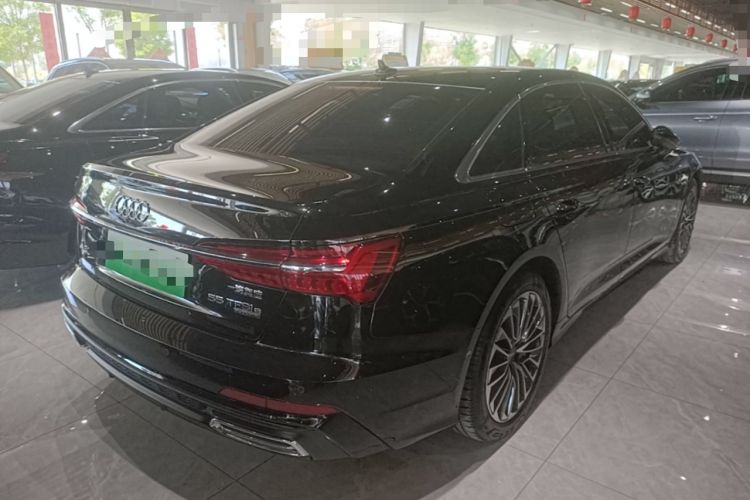 Used Audi A6L New Energy 2020 55 TFSI e quattro Rear Right 45 Deg