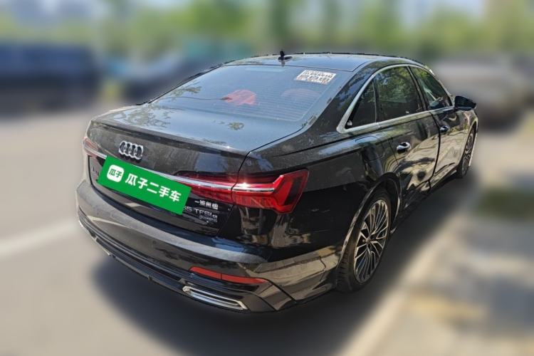 Used Audi A6L New Energy 2020 55 TFSI e quattro Rear Right 45 Deg