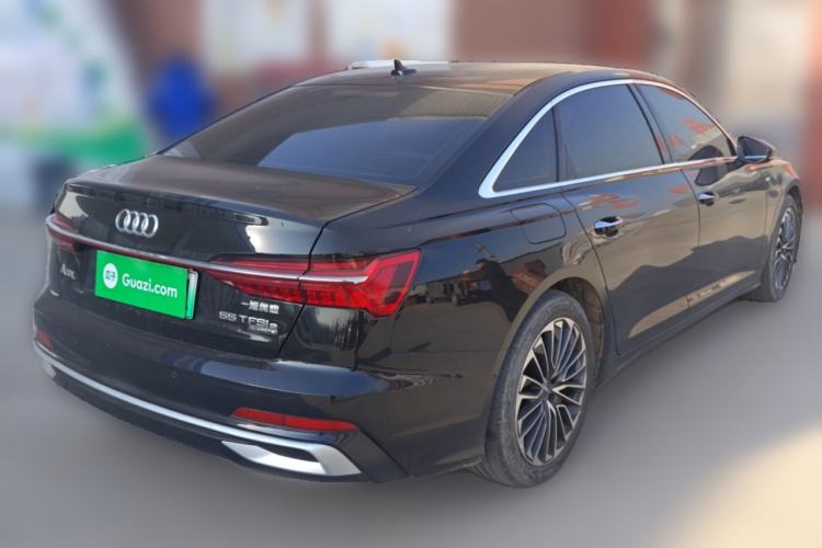 Used Audi A6L New Energy 2020 55 TFSI e quattro Rear Right 45 Deg