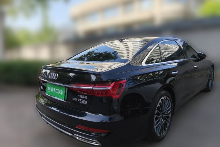 Used Audi A6L New Energy 2020 55 TFSI e quattro Rear Right 45 Deg