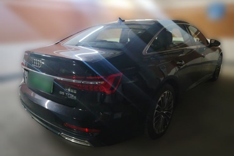 Used Audi A6L New Energy 2020 55 TFSI e quattro Rear Right 45 Deg