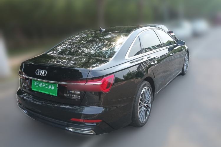 Used Audi A6L New Energy 2020 55 TFSI e quattro Rear Right 45 Deg