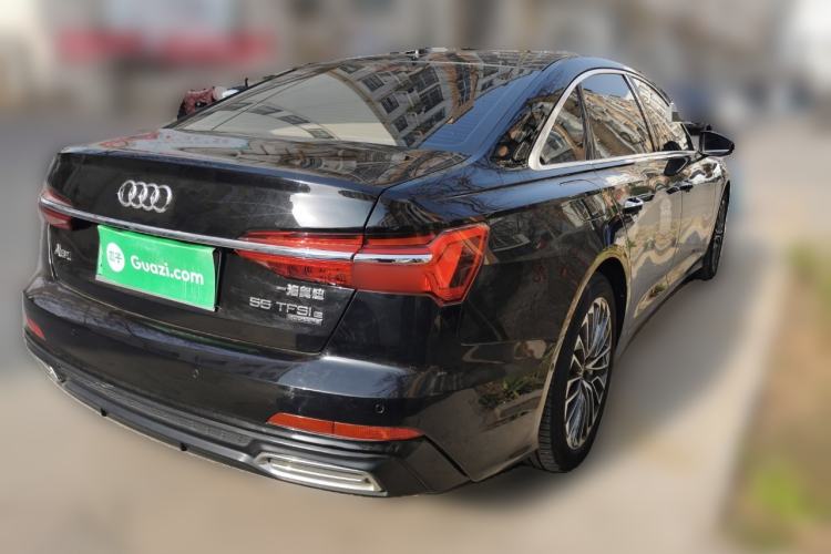 Used Audi A6L New Energy 2020 55 TFSI e quattro Rear Right 45 Deg