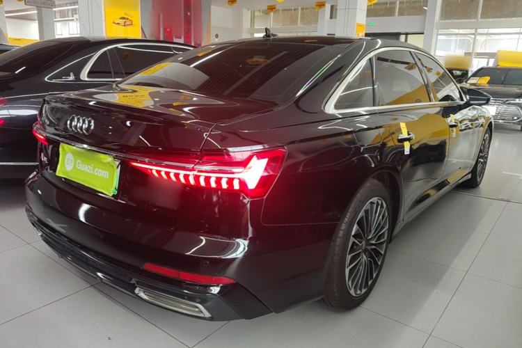 Used Audi A6L New Energy 2020 55 TFSI e quattro Rear Right 45 Deg