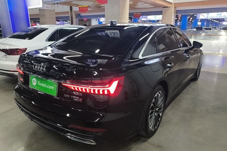 Used Audi A6L New Energy 2020 55 TFSI e quattro Rear Right 45 Deg