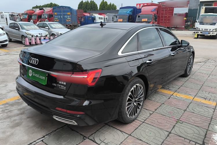 Used Audi A6L New Energy 2020 55 TFSI e quattro Rear Right 45 Deg