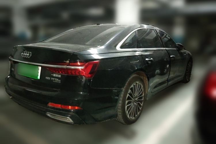 Used Audi A6L New Energy 2020 55 TFSI e quattro Rear Right 45 Deg