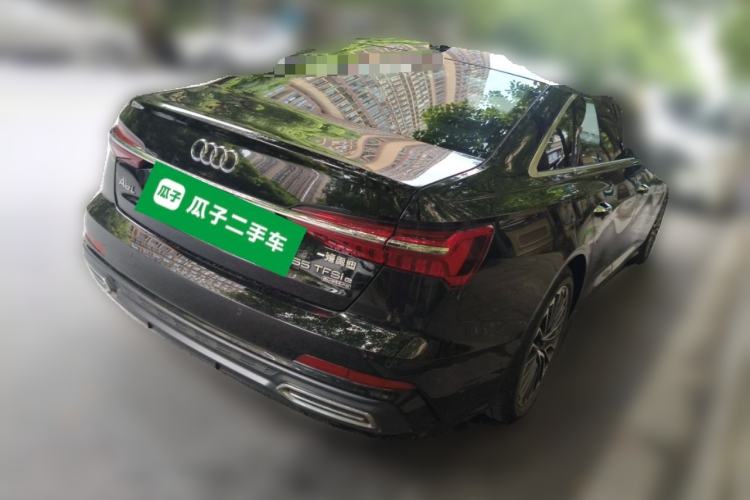 Used Audi A6L New Energy 2020 55 TFSI e quattro Rear Right 45 Deg