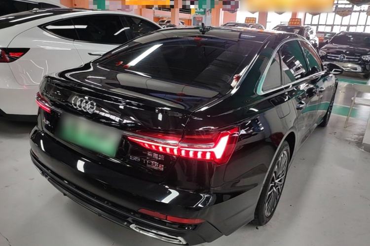 Used Audi A6L New Energy 2020 55 TFSI e quattro Rear Right 45 Deg