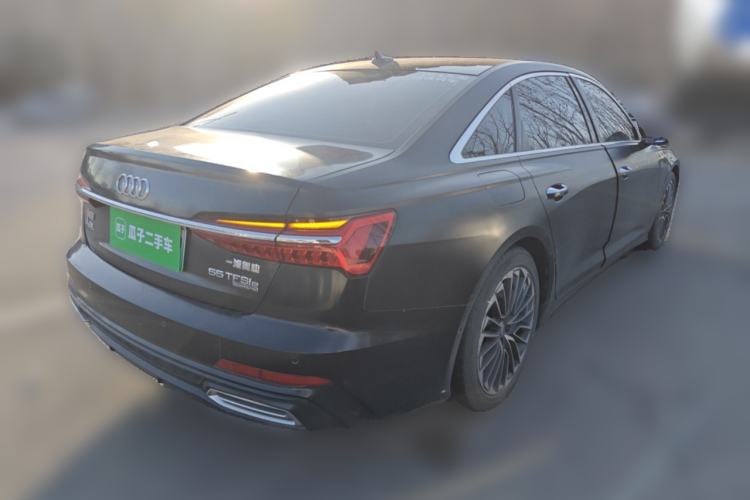 Used Audi A6L New Energy 2020 55 TFSI e quattro Rear Right 45 Deg