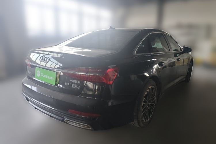 Used Audi A6L New Energy 2020 55 TFSI e quattro Rear Right 45 Deg