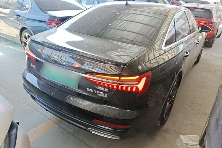 Used Audi A6L New Energy 2020 55 TFSI e quattro Rear Right 45 Deg