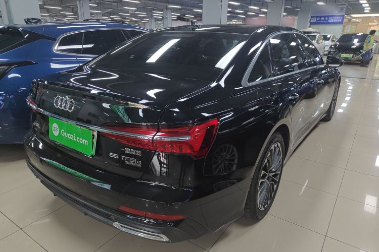 Used Audi A6L New Energy 2020 55 TFSI e quattro Rear Right 45 Deg