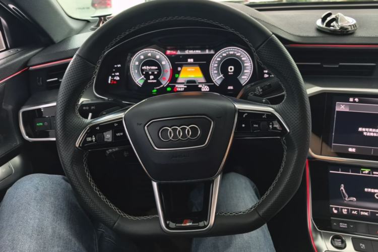 Used Audi A6L New Energy 2020 55 TFSI e quattro Steering Wheel