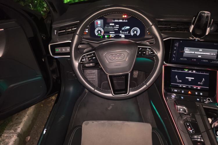 Used Audi A6L New Energy 2020 55 TFSI e quattro Steering Wheel