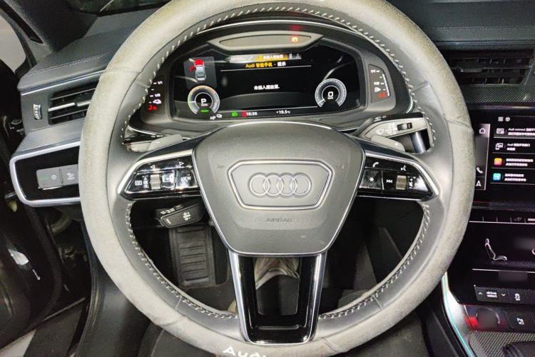 Used Audi A6L New Energy 2020 55 TFSI e quattro Steering Wheel