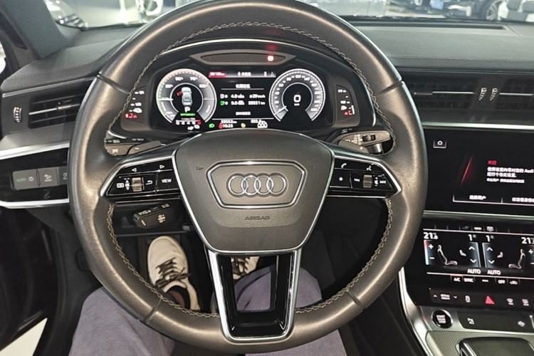 Used Audi A6L New Energy 2020 55 TFSI e quattro Steering Wheel