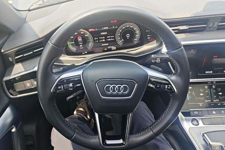 Used Audi A6L New Energy 2020 55 TFSI e quattro Steering Wheel