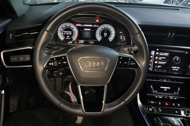 Used Audi A6L New Energy 2020 55 TFSI e quattro Steering Wheel