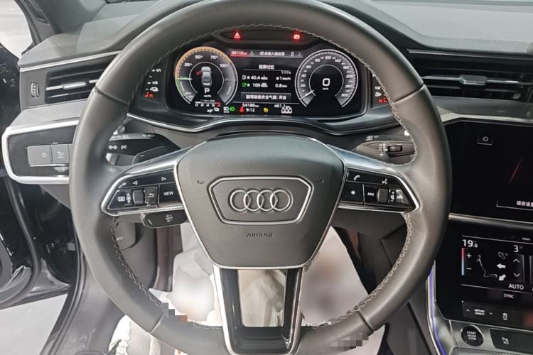 Used Audi A6L New Energy 2020 55 TFSI e quattro Steering Wheel