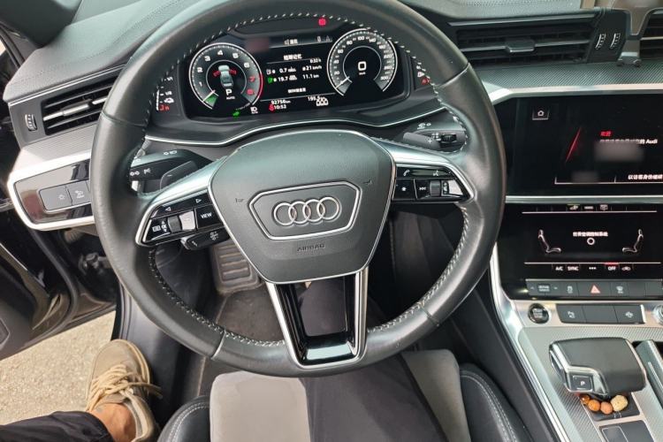 Used Audi A6L New Energy 2020 55 TFSI e quattro Steering Wheel