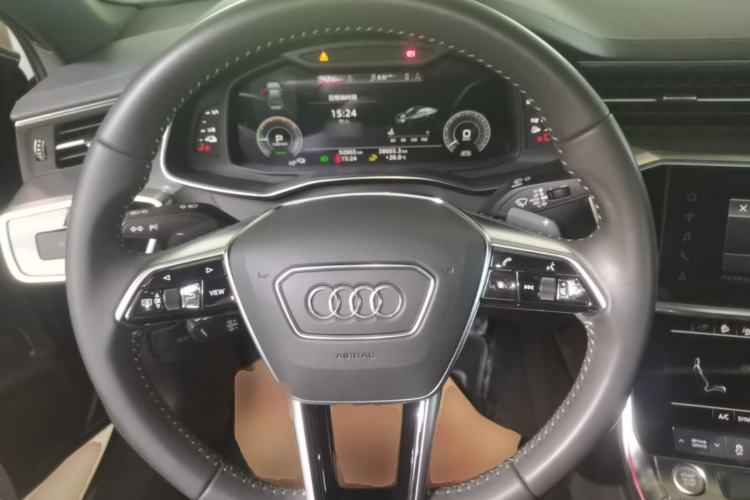 Used Audi A6L New Energy 2020 55 TFSI e quattro Steering Wheel