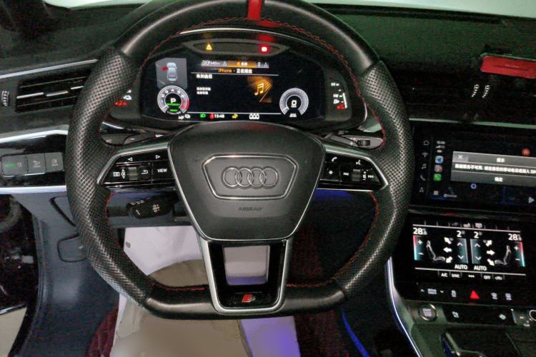 Used Audi A6L New Energy 2020 55 TFSI e quattro Steering Wheel
