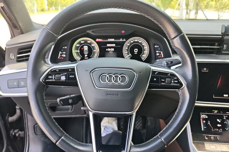 Used Audi A6L New Energy 2020 55 TFSI e quattro Steering Wheel