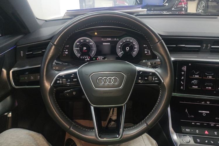 Used Audi A6L New Energy 2020 55 TFSI e quattro Steering Wheel