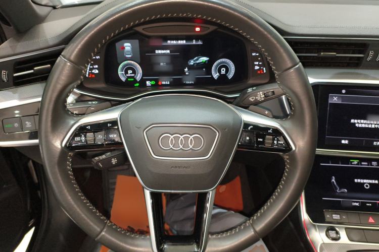 Used Audi A6L New Energy 2020 55 TFSI e quattro Steering Wheel