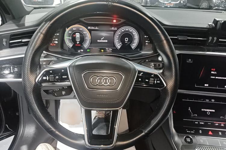 Used Audi A6L New Energy 2020 55 TFSI e quattro Steering Wheel