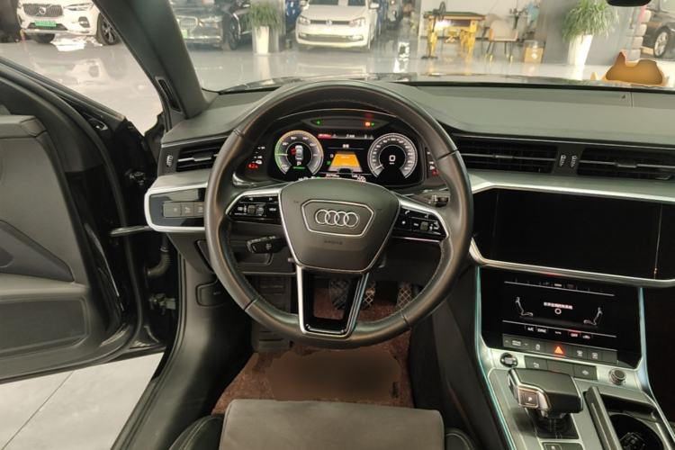Used Audi A6L New Energy 2020 55 TFSI e quattro Steering Wheel