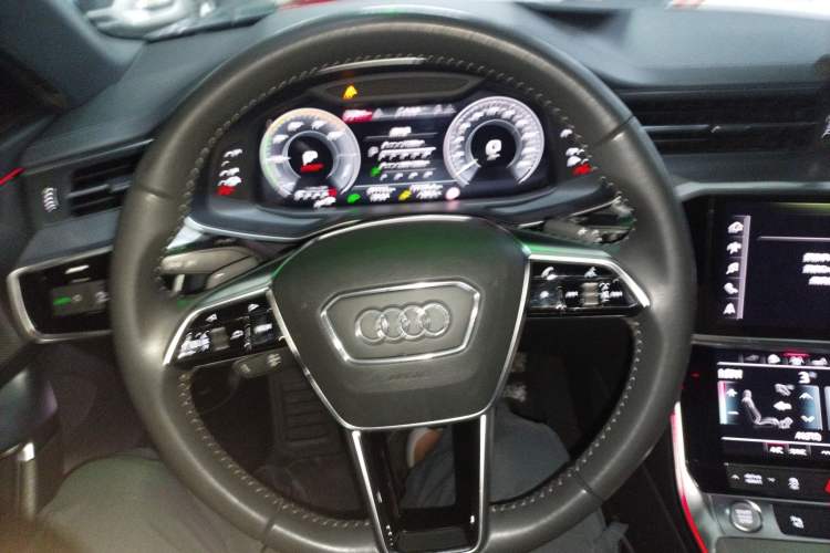 Used Audi A6L New Energy 2020 55 TFSI e quattro Steering Wheel