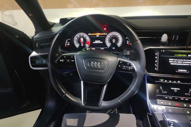 Used Audi A6L New Energy 2020 55 TFSI e quattro Steering Wheel