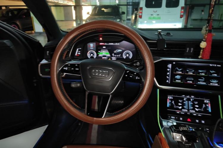 Used Audi A6L New Energy 2020 55 TFSI e quattro Steering Wheel