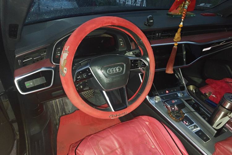 Used Audi A6L New Energy 2020 55 TFSI e quattro Steering Wheel