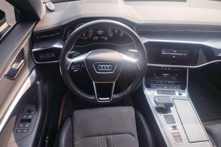 Used Audi A6L New Energy 2020 55 TFSI e quattro Steering Wheel