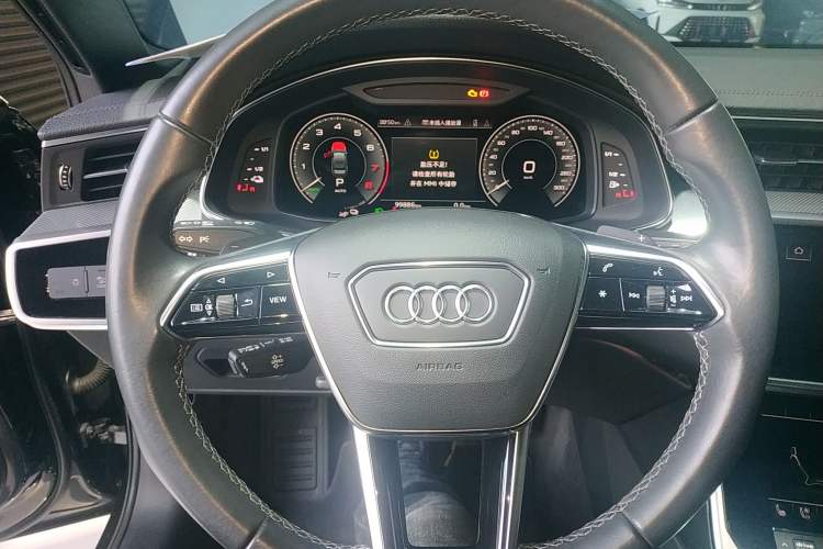 Used Audi A6L New Energy 2020 55 TFSI e quattro Steering Wheel