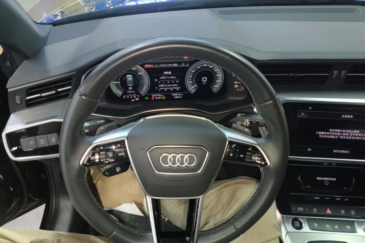 Used Audi A6L New Energy 2020 55 TFSI e quattro Steering Wheel