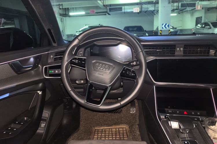 Used Audi A6L New Energy 2020 55 TFSI e quattro Steering Wheel