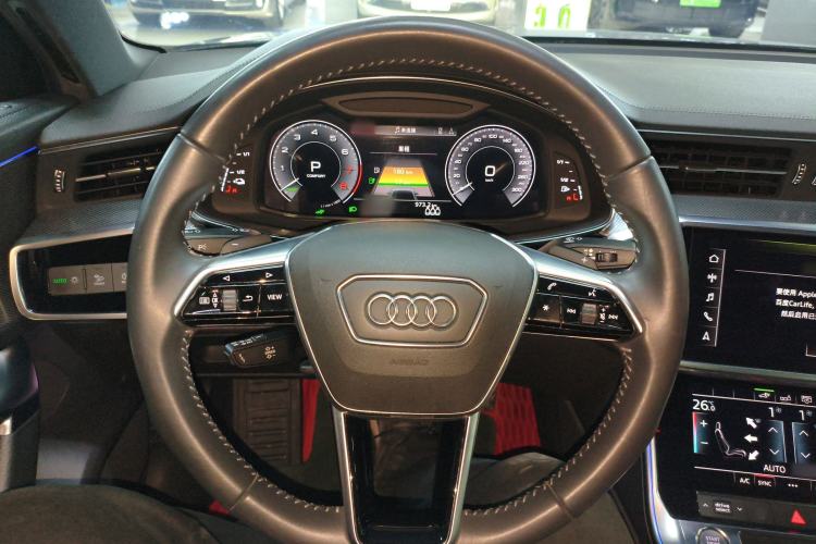 Used Audi A6L New Energy 2020 55 TFSI e quattro Steering Wheel